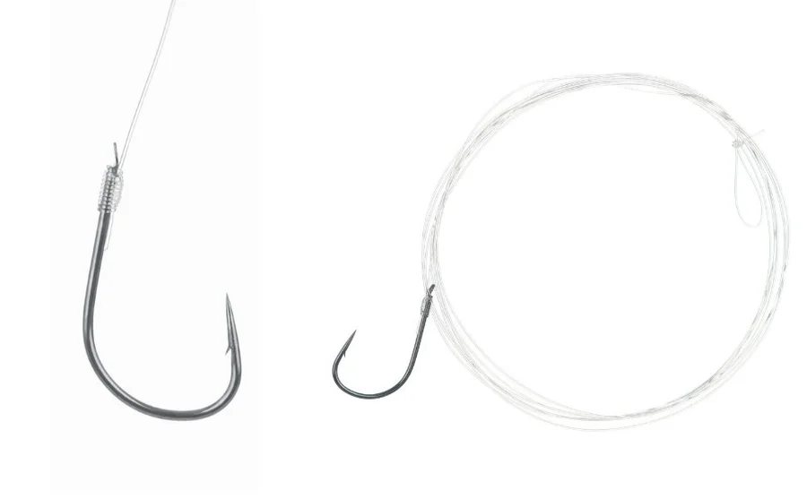 Allround Vorfachhaken Gebunden Nylonvorfach 70 cm 0,25 mm - Größe 10 Zite Fishing - Detaillierte Übersicht