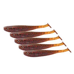 Gummifisch Zanderangeln 5 Stück Gummiköder Inzite Shad 12cm Liquid Oil - Wahrer Zandermagnet