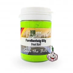 Trout Bait 60g Aromateig als Forellenköder Schwimmend Knoblauch chartreuse - Starkes Knoblaucharoma