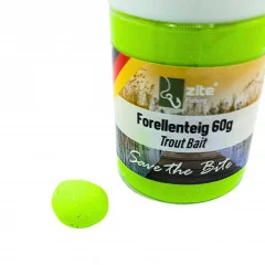 Trout Bait 60g Aromateig als Forellenköder Schwimmend Knoblauch chartreuse - Leicht formbar