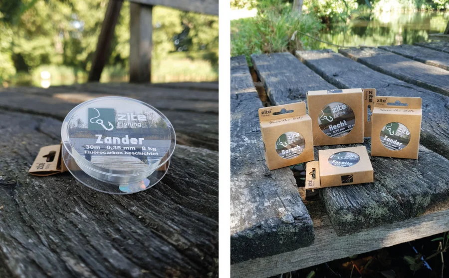 Zite Fishing Fluorocarbon Vorfach-Schnur Hecht 1mm 58kg Beschichtete Angelschnur  - Unsere Fluorocarbon-Vorfächer im Outdoor-Einsatz