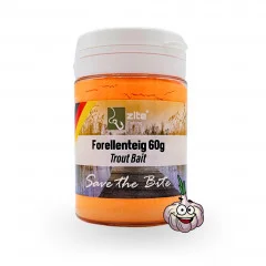 Forellenteig 60g - Knallige Glitterköder mit Knoblauch-Aroma - 8 Farben inkl. Forellenteig-Former 2in1 von Zite Fishing - Starkes Knoblaucharoma