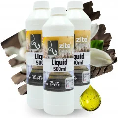 Zite Fishing Flüssigaroma 500 ml Vanille 3 Stück - naturreines Karpfen Liquid - Universell einsetzbar - Für die meisten Angelarten geeignet