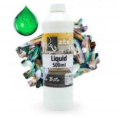 Zite Fishing Flüssigaroma 500 ml Muschel 3 Stück - naturreines Karpfen Liquid - Universell einsetzbar - Naturreines Konzentrat