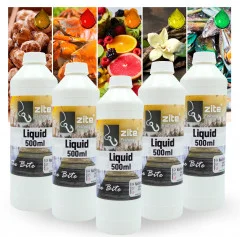 Zite Fishing Flüssigaroma 500 ml Muschel 3 Stück - naturreines Karpfen Liquid - Universell einsetzbar - In 5 verschiedenen Aromen erhältlich