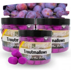 Zite Fishing Troutmallows-Set Pflaume Lila 3x40g Forellenköder - 3 praktische Dosen mit jeweils 40g