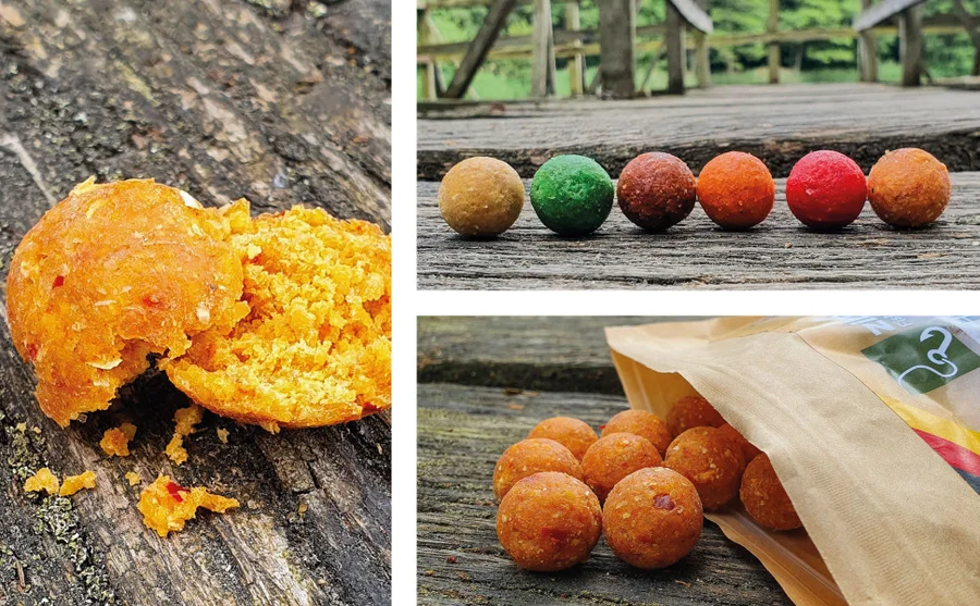 Boilies 20 mm Karpfenangeln Köder Süßer Mais Aroma 1kg Beutel Zite Fishing - Unsere Boilies im Outdoor-Einsatz!
