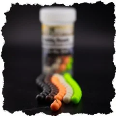 Bubbly Beads Allround Mix Knoblauch 8 mm Lachsei Imitat Auftreibend 60 Stück - 5x12 Stück in einer Dose