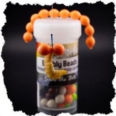 Bubbly Beads Allround Mix Knoblauch 8 mm Lachsei Imitat Auftreibend 60 Stück - Floating Lachsei-Nachbildung