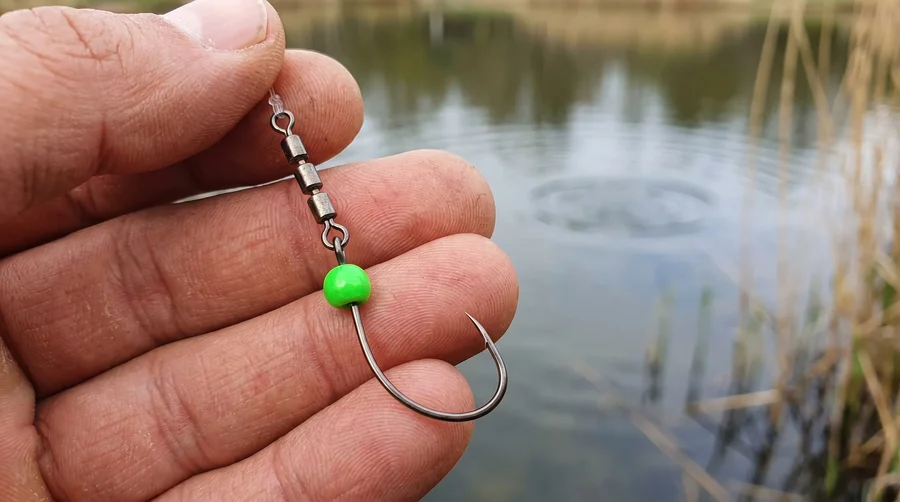 Zite Fishing Tungsten RotateRig Hooks Gr. 4 – Rotationshaken mit Tungstenperle & Tönnchenwirbel für Forelle - Forelle im Fokus