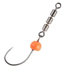 Rotorhaken mit Tungstenperle Rotate Rig Hooks Gr. 6 fürs Forellen-Angeln Zite Fishing - In Größe 4 und 6 erhältlich