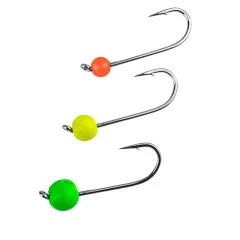 Rotate-Rig Haken Box 15-tlg. - Rotorhaken Forellenangeln Gr. 4-6 + Tungsten Jighaken - Jighaken in 3 fängigen Farben