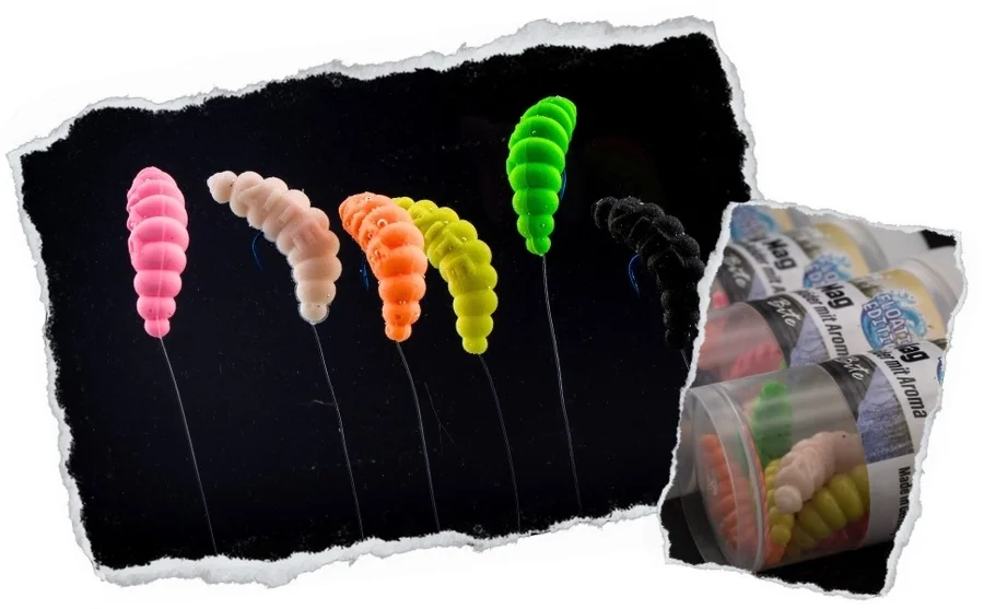 Zite Fishing Mighty Mag Schock Mix Floating Edition Knoblauch 2,8 cm 12 Stück - Unsere Mighty Mags in der Floating Edition im Outdoor-Einsatz