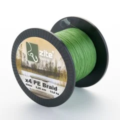 0,26mm geflochtene Angelschnur PE 4-fach 550m Spule Zite Fishing - Für Süß- und Salzwasser geeignet