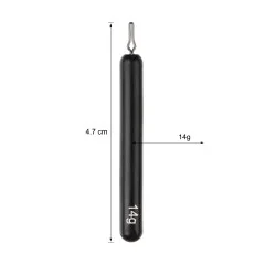 Zite Fishing Tungsten Drop Shot Gewichte 2 x 14g - Essentielles Finesse-Zubehör