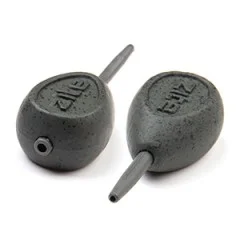 Zite Fishing Inline Karpfenblei 9tlg. 56-140g Durchlaufblei Grundangeln Karpfen-Angeln - Perfekte Tarnung auf hellem und dunklem Grund