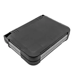 Zite Fishing Pocket Sorting Box Schwarz Tacklebox 13,2 x 9,7 x 3,4 cm 16 Fächern einzeln verschließbar - Strapazierfähiges & wasserresistentes Material