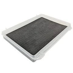 Tacklebox 25,5x19,5x3,5cm Durchgehende EVA-Schaum-Einlage Geschlitzt - Fester Halt dank EVA-Schaum