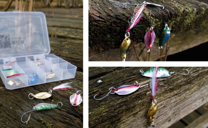 Zite Fishing Forellen Spoons Set mit Box 13-teilig - Unsere Forellen-Blinker im Outdoor-Einsatz