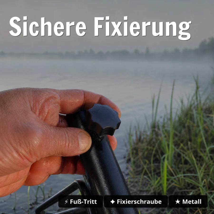 Zite Fishing Schirmstütze für Angelschirm - Sichere Fixierung