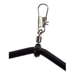Zite Fishing Anti Tangle Boom Sleeves Set Schwarz 10 Stück 15cm - Wirbel