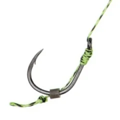 Zite Fishing Karpfen-Rigs Vorfach Set Größe 2-8 Gebunden 12 Stück - Geflochtene Schnur