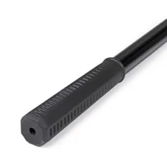 Kescher Gummiert Schwarz mit Easy-Teleskopfunktion 2,40m Zite Fishing - Rutschhemmender Griff