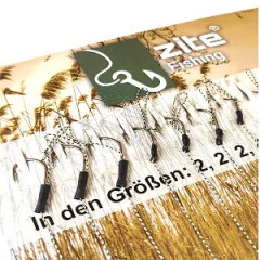 Zite Fishing Rig-Wallet 30 cm + 2x12 Karpfen-Rigs Set - Direkt einsatzbereit