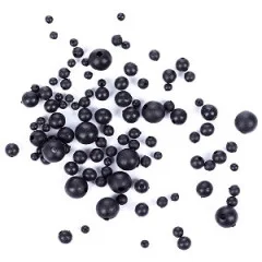 Gummiperlen Schnurstopper Perlen Sortiment 100 Stück in Dose Zite Fishing - Weiches Material