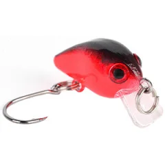 Zite Fishing Neon Mini-Wobbler Set 10 Stück UV-Aktiv in Köderbox - UV-aktive Neon-Farben