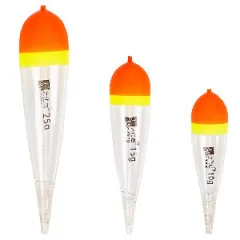 Raubfischposen Set 3 Stück Deadbait Schwimmer Zite Fishing - 3er-Set klare Posen