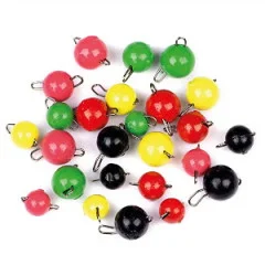 Cheburashka Wechsel-Bleie Bunt Farbig 5-14g Set in Box Zite Fishing - Bunte Farbauswahl