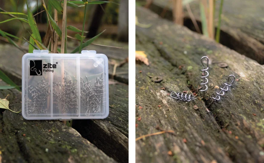 Zite Fishing Cork Screw Spiralen Set - Unserer Cork Screw Spiralen im Outdoor-Einsatz