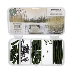 Termin Tackle Safety Clip Rig Karpfenzubehör Set 50-tlg. Zite Fishing - Sortiment 5-tlg.