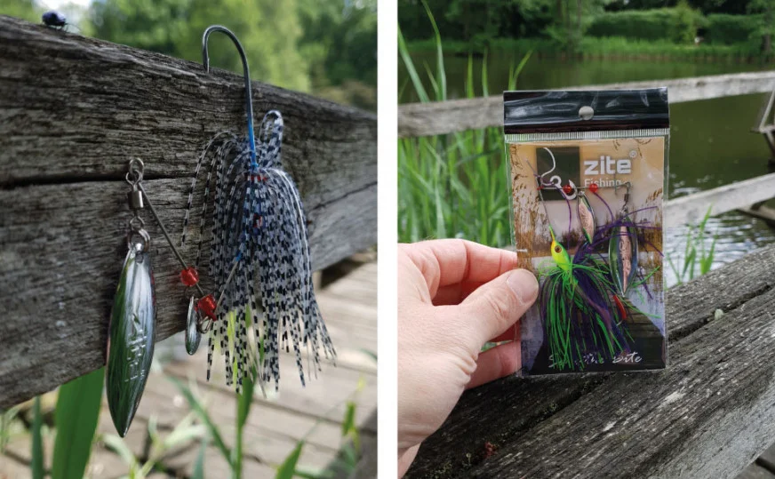 Spinnerbaits Set 7-17g 5 STK Spinnköder Hecht Zander Barsch Zite Fishing - Unsere Spinnerbaits im Outdoor-Einsatz