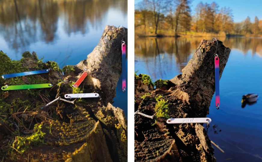 Forellen Stick Spoons UV Aktiv 4-6cm Set 5 Stück in Box Zite Fishing - Unsere Spoon-Sticks im Outdoor-Einsatz