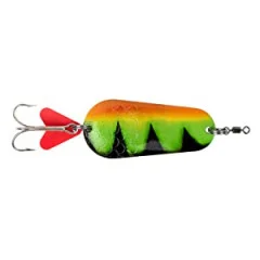 Blinker Raubfisch Angeln Löffelblinker Set Barsch Neon Dekor Zite Fishing - Scharfe Drillinge