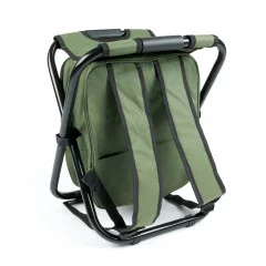 Angelhocker mit Kühlfach mit Angelrucksack Funktion Zite Fishing - Gepolsterte Schultergurte
