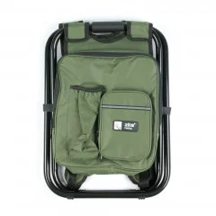 Angelhocker mit Kühlfach mit Angelrucksack Funktion Zite Fishing - Zusammenklappbarer Hocker