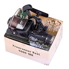 Angelrolle Freilaufrolle bespult Freerunner Reel 4000 1BB Zite Fishing - Sichere Aufbewahrung