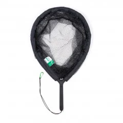 Watkescher & Belly Boat Kescher Gummiert Schwimmend 50x40cm Zite Fishing - Tiefes Netz