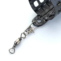 Bait Cage Feeder Angeln Futterkorb 60 g Bleifrei Gewicht Zite Fishing - Inklusive Wirbel