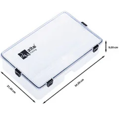 Zite Fishing große wasserdichte Sortimentsbox 3 Stück - Genug Platz für Ihre Köder!