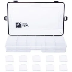 Zite Fishing Set mittelgroße wasserdichte Sortimentsbox 3 Stück - Genug Platz für jeden Köder