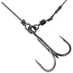 Zite Fishing Hecht Gummifisch-System S 9cm Blei 10g - ideal für Hechtköder 15-20 cm - Langlebige Haken