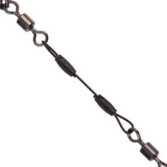 Zite Fishing Hecht Shallow-Rig-System L 13cm - Gummifisch-System ideal für Hechtköder 21 - 26 cm - Zuverlässiges Stahlvorfach mit scharfen Drillingen
