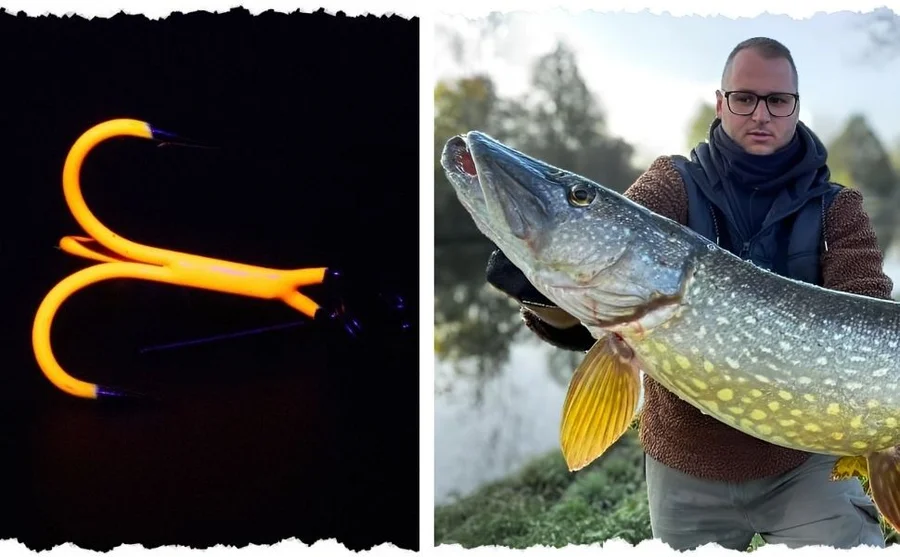Zite Fishing UV Angsthaken System 5,5cm Drillings-System S Raubfischangeln Fertigmontage  - Unsere Angsthaken-Systeme im Outdoor-Einsatz