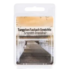Shallow & Jika Rig Tungsten Fastach Gewichte 7g 3er Pack mit Einhänge-Clip Zite Fishing - 3er-Pack für effiziente Organisation