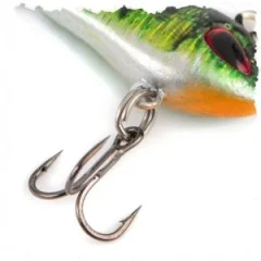Spin Jigs Sortiment 5-15g 3D Natur Jigspinner Barsch Zander Köder mit Köderbox - Ultrascharfer Drilling für maximale Hakensicherheit