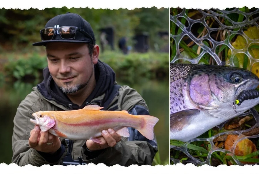 Zite Fishing ProSharp Chebu Haken Set #4-8 30 tlg. Teflon-Haken mit Baitholder für Cheburashka-Rig Forelle & Barsch  - Unsere Pro Sharp Angelhaken im Einsatz